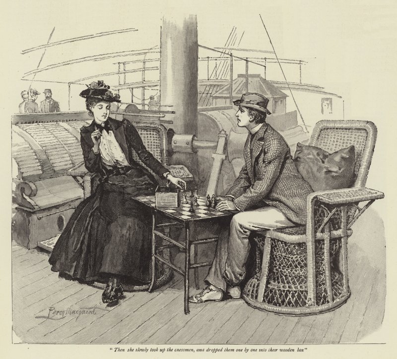 Illustration til A Delusion, af Theresa I Macquoid af Percy Macquoid