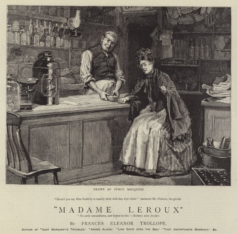 Fru Leroux af Percy Macquoid