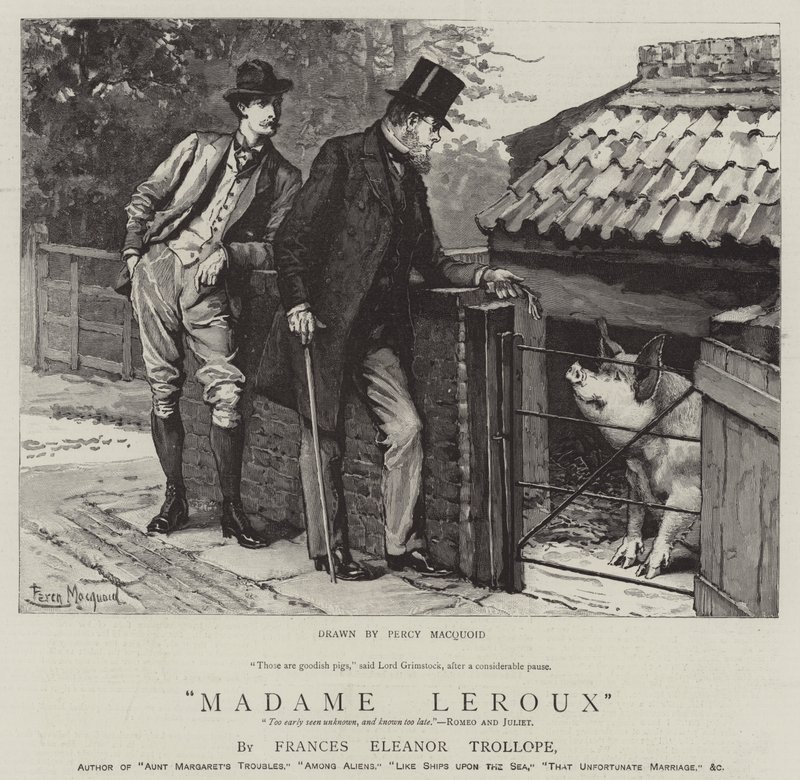 Fru Leroux af Percy Macquoid