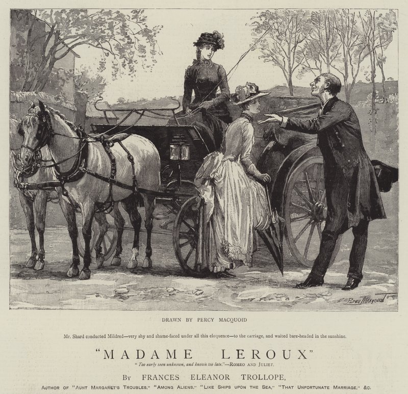 Fru Leroux af Percy Macquoid