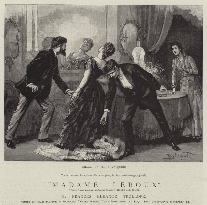 Fru Leroux af Percy Macquoid