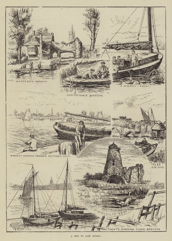 En tur til East Anglia af Percy Robert Craft
