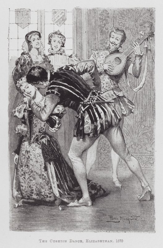 Dans: The Cushion Dance, Elizabethan af Percy Macquoid
