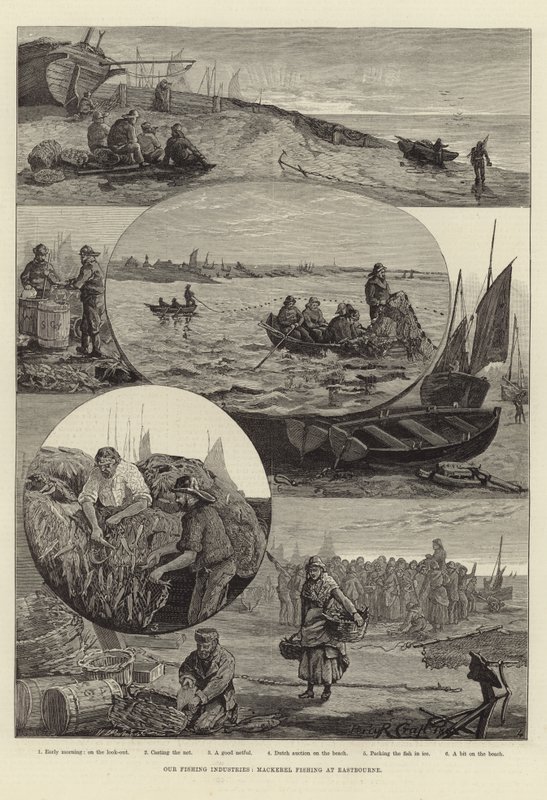 Vores fiskeindustri: Makrelfiskeri i Eastbourne af Percy Robert Craft