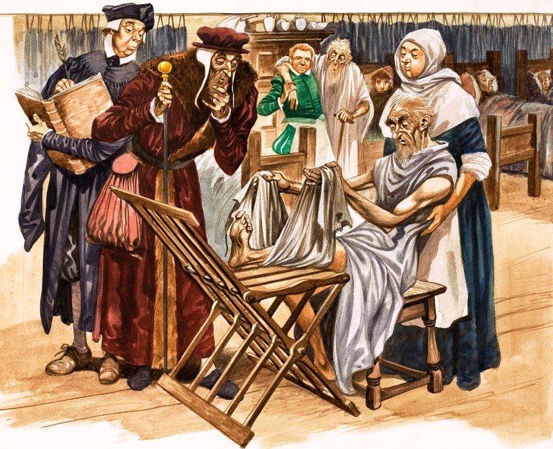 Læger og hospitaler i Tudor-tiden af Peter Jackson