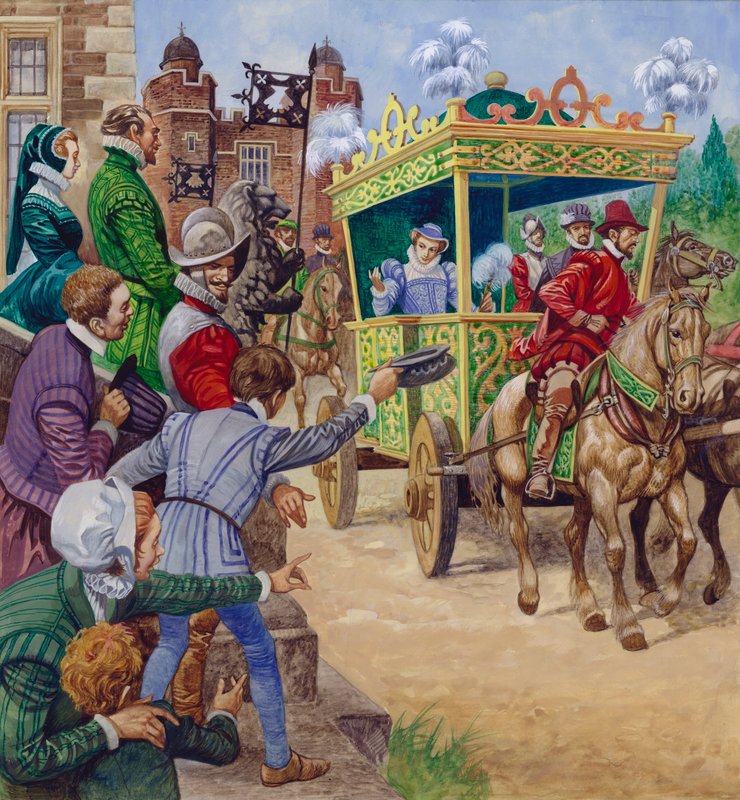 Dronning Elizabeth I besøger et landsted af Peter Jackson