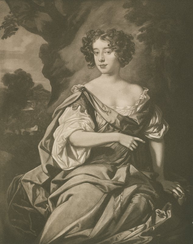 Nell White af Peter after Lely