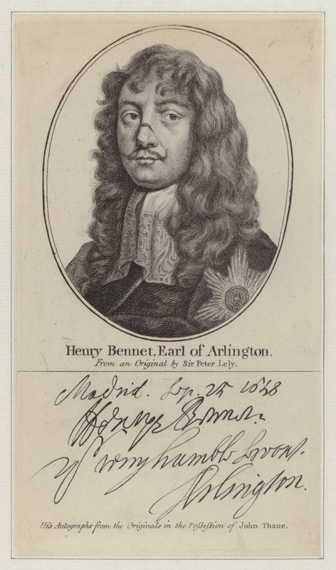 Henry Bennet af Peter (after) Lely