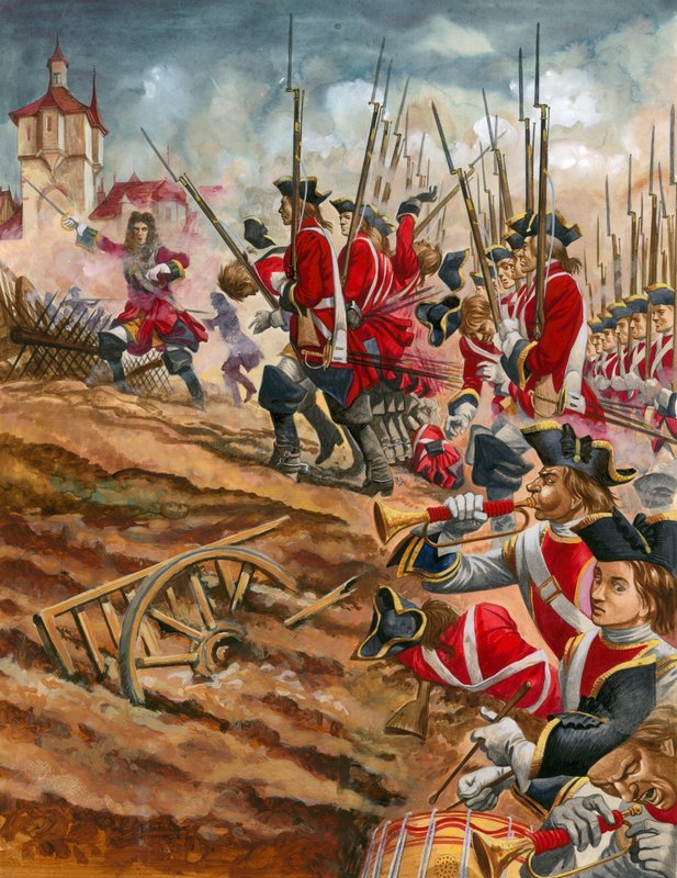 Slaget ved Blenheim af Peter Jackson