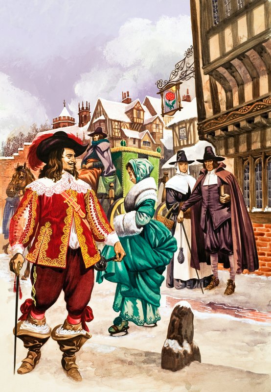 Cavalier i 1600-tallets London af Peter Jackson