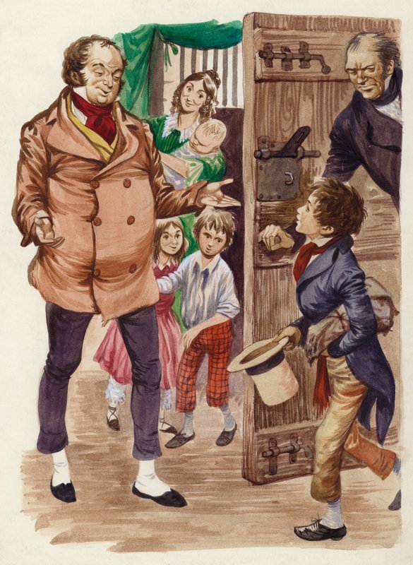 David Copperfield møder hr. Micawber af Peter Jackson