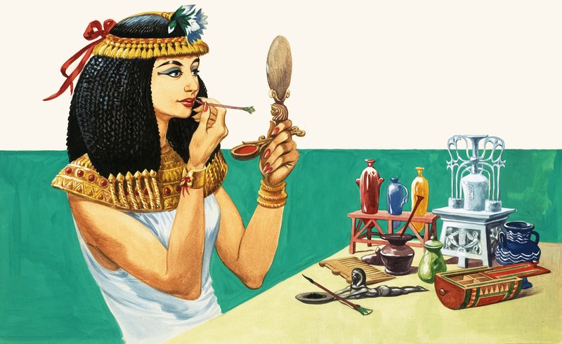 Udklædning og makeup i det gamle Egypten af Peter Jackson