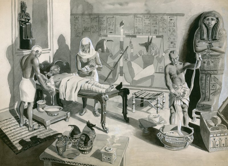 Balsamering i det gamle Egypten af Peter Jackson