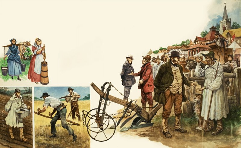 Landbrugsredskaber af Peter Jackson