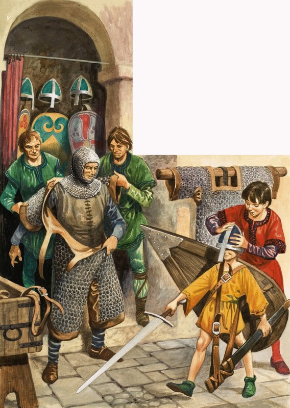 Vokser op i Norman England: Afsted for at tjene kongen af Peter Jackson