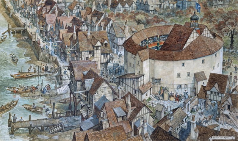 Old London rekonstrueret: The Rose Theatre, Southwark af Peter Jackson