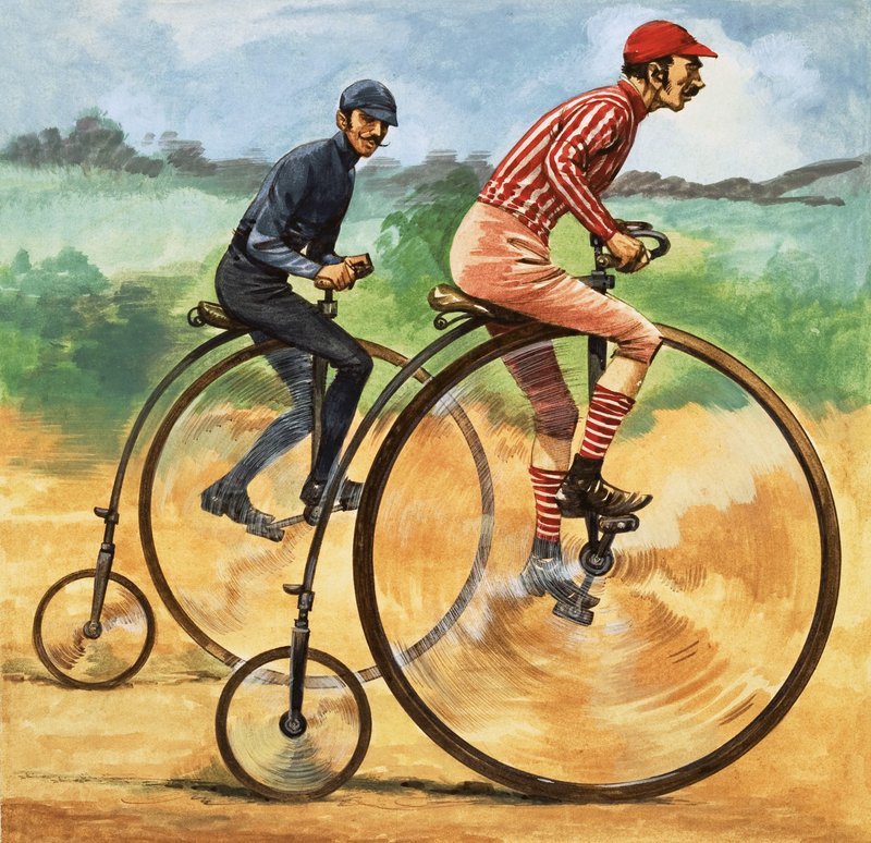 Once Upon a Time... Cykler gennem tiderne. Penny Farthing af Peter Jackson
