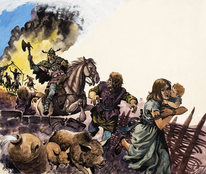 Saxon Raiders af Peter Jackson