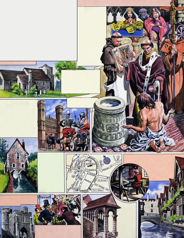Dover Road: Canterbury af Peter Jackson