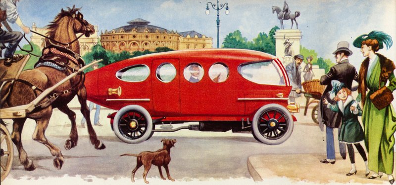 Ricotti Torpedo Car fra 1913 var år forud for sin tid af Peter Jackson