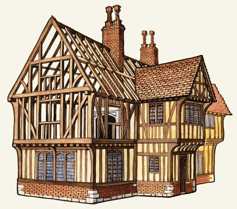 The Wonderful Story of Britain: Building a Tudor House af Peter Jackson