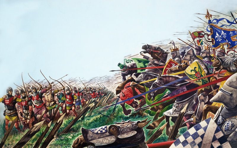 The Wonderful Story of Britain: Slaget ved Agincourt af Peter Jackson