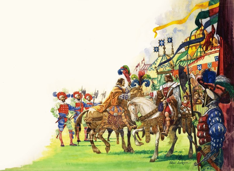 Den vidunderlige historie om Storbritannien: The Field of te Cloth of Gold af Peter Jackson