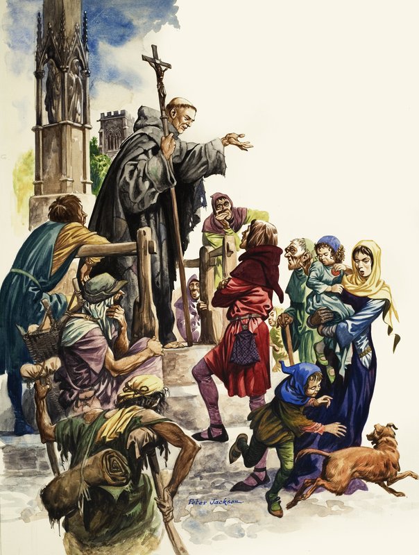 The Wonderful Story of Britain: The Friars Come til Storbritannien af Peter Jackson