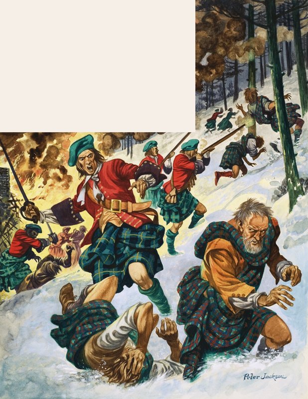 Den vidunderlige historie om Storbritannien: Massakren ved Glencoe af Peter Jackson