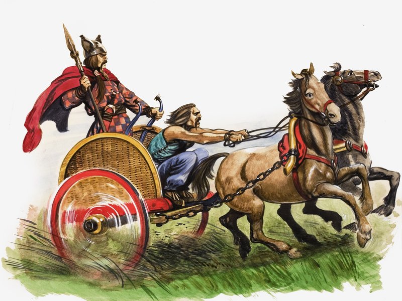 The Wonderful Story of Britain: The Warlike Tribes af Peter Jackson