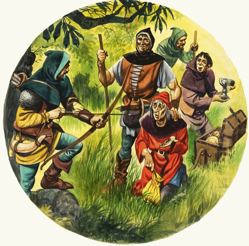 The Wonderful Story of Britain: The Wise King Edward. Motorvejsrøvere hævder deres seneste offer af Peter Jackson