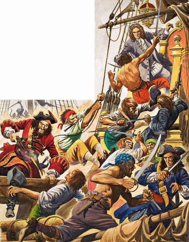 The Wonderful Story of Britain: When Pirates Sailed the Seas af Peter Jackson
