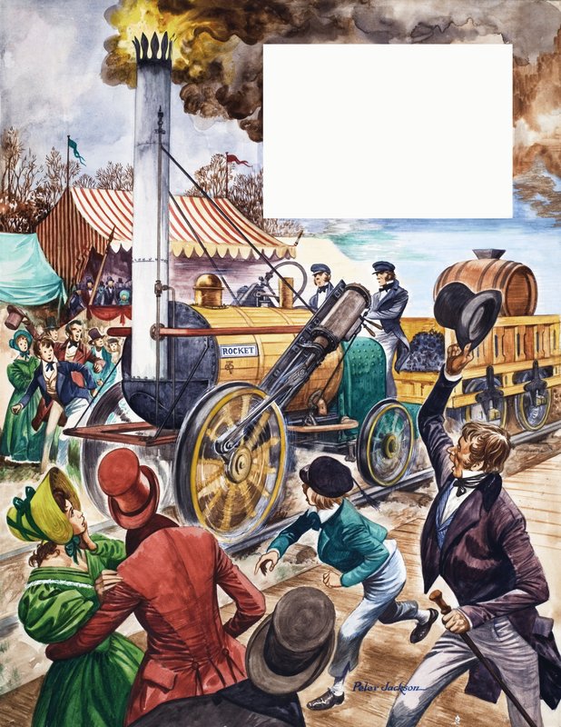 Da de var unge: George Stephenson af Peter Jackson