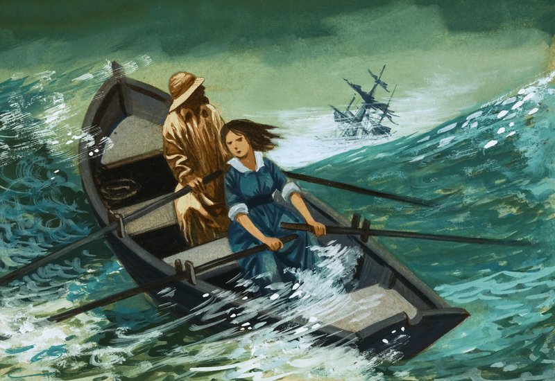 Women of Courage: Robådens redning. Grace skat af Peter Jackson