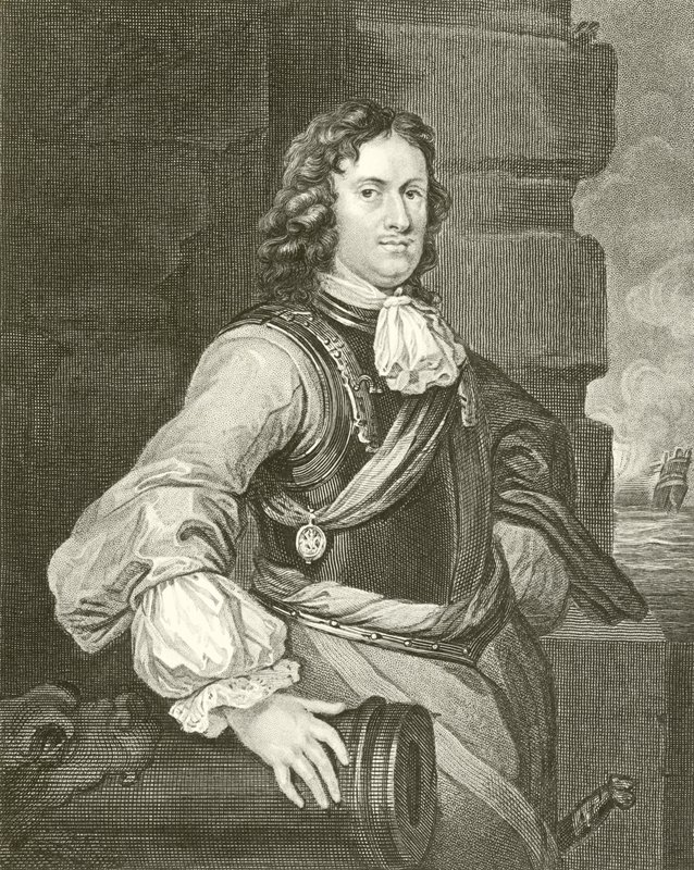 Edward, første jarl af Sandwich af Peter Lely