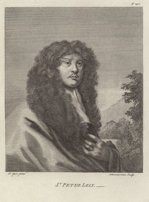 Sir Peter Lely, hollandsk portrætmaler født Pieter van der Faes af Peter Lely