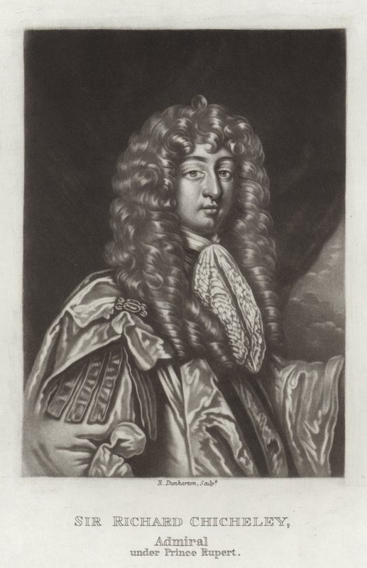 Sir Richard Chicheley af Peter Lely