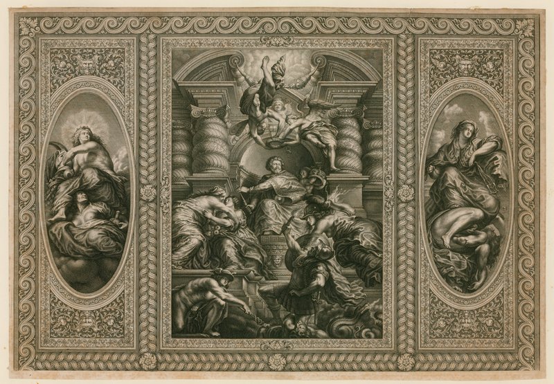 Loftet i bankethuset i Whitehall af Peter Paul Rubens