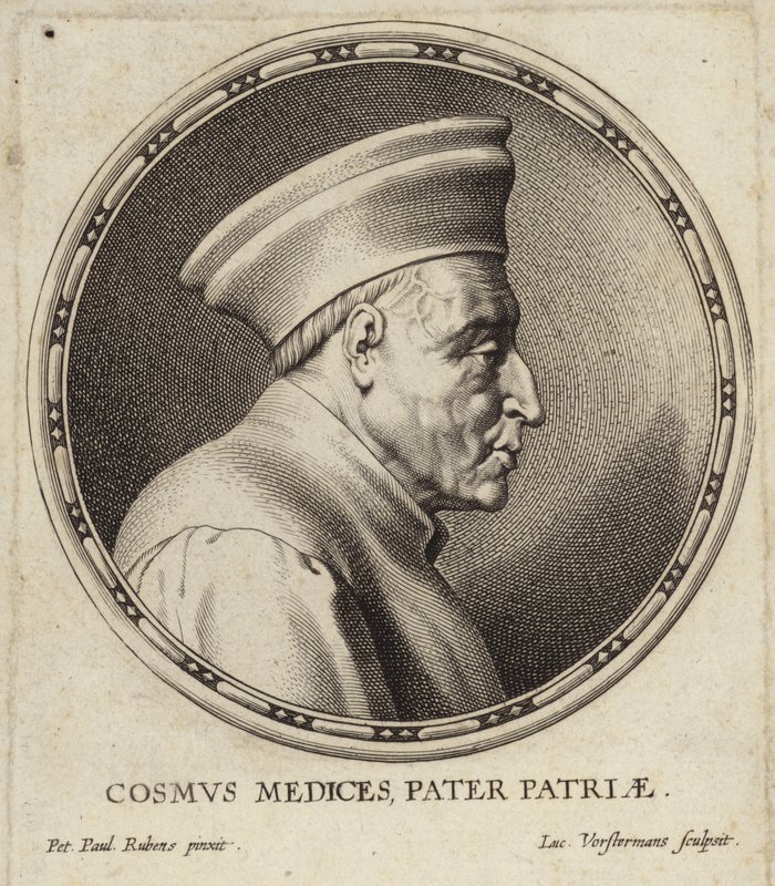 Portræt af Cosimo de 