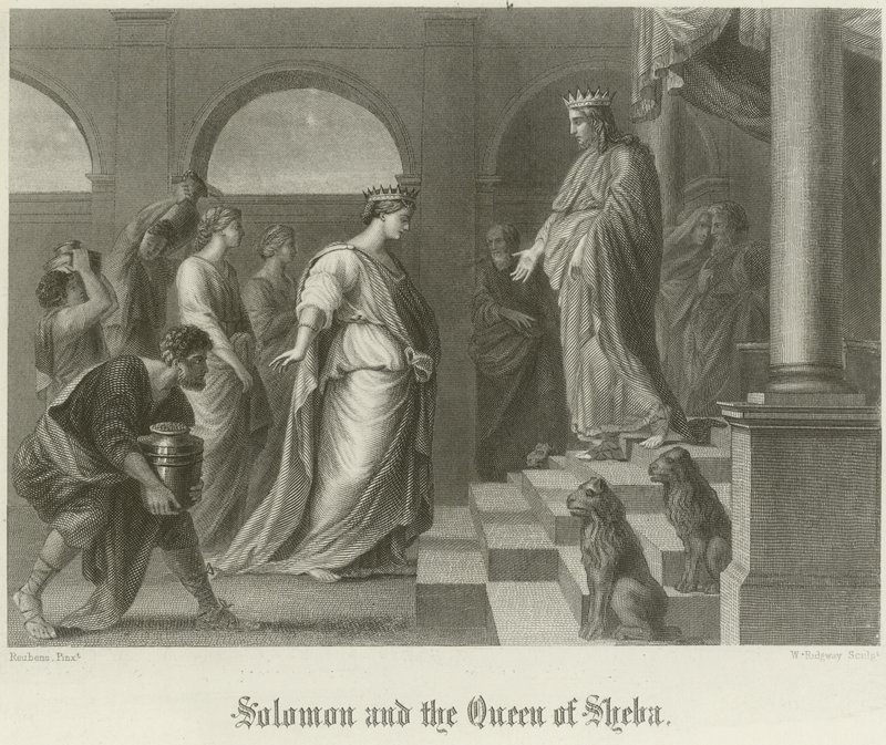 Salomon og Dronningen af Saba af Peter Paul Rubens