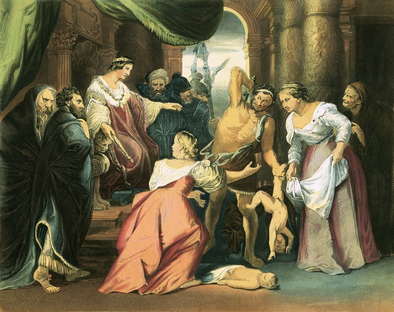Salomons dom af Peter Paul Rubens