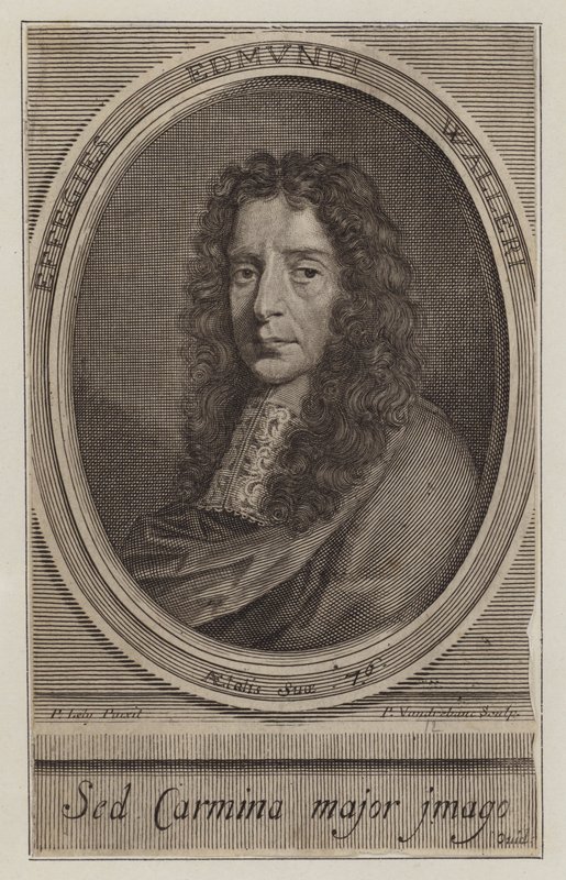 Edmund Waller, engelsk digter og politiker (gravering) af Peter Vanderbank