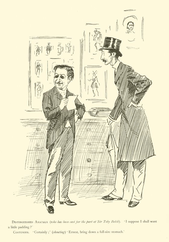 Tegneserie af Phil May, fra 1890