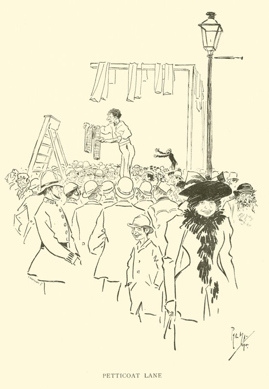 Tegneserie af Phil May, fra 1890