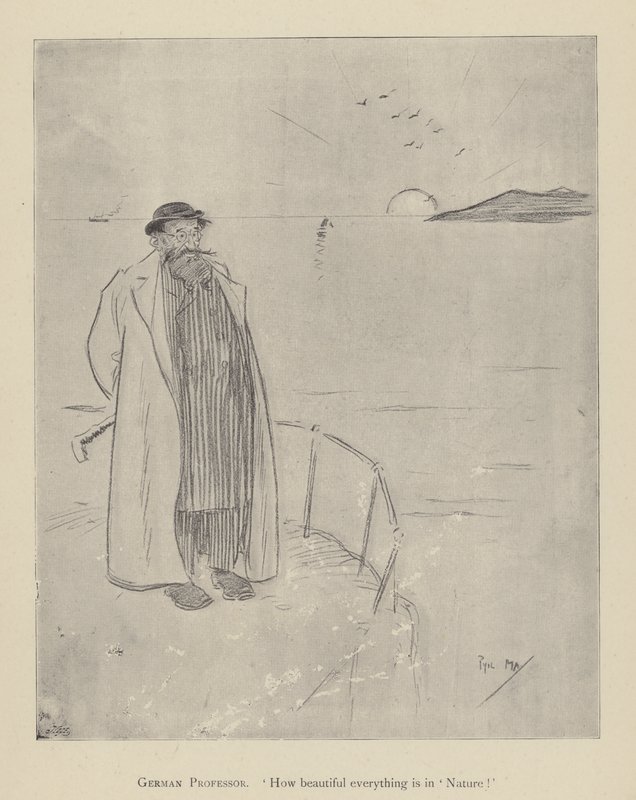 Tegneserie af Phil May, fra 1890
