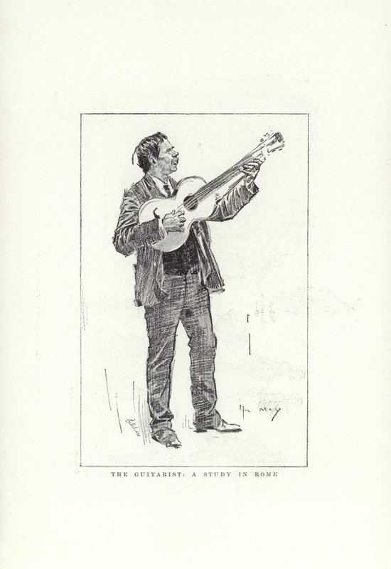 Guitaristen, et studie i Rom af Phil May