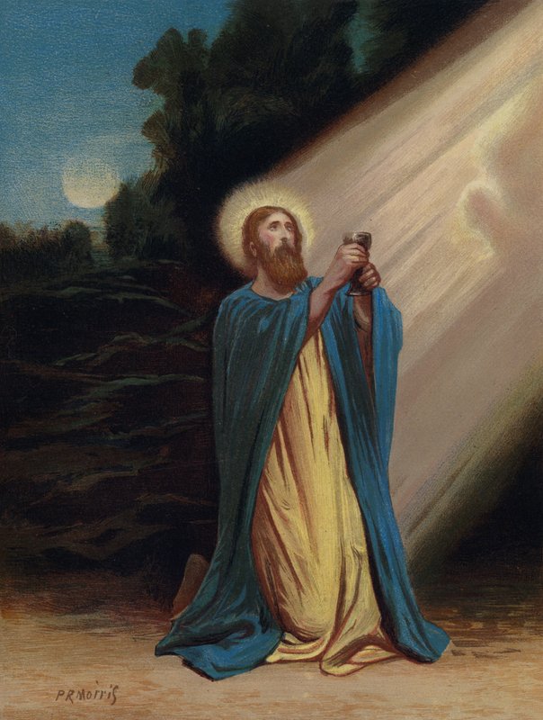 Kristus i haven, Getsemane af Philip Richard Morris