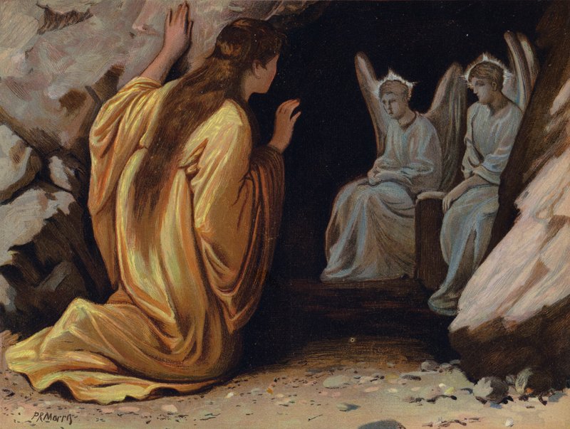Maria Magdalene ved graven af Philip Richard Morris