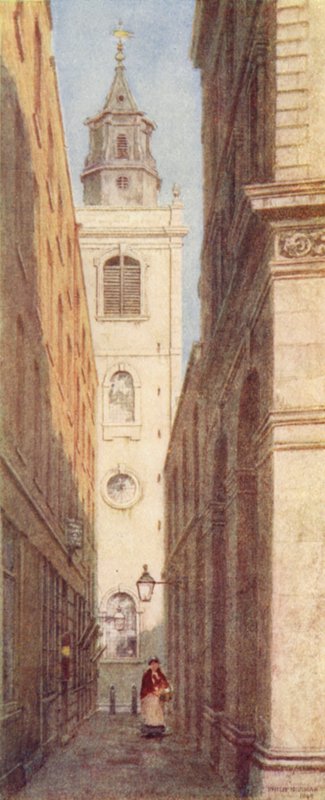 Church of St Michael, Bassishaw, 1897 af Philip Norman