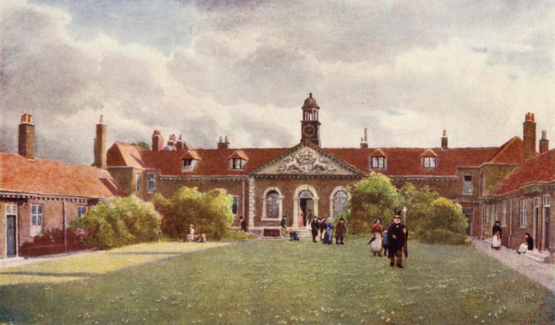 Emanuel Hospital, Westminster, 1890 af Philip Norman